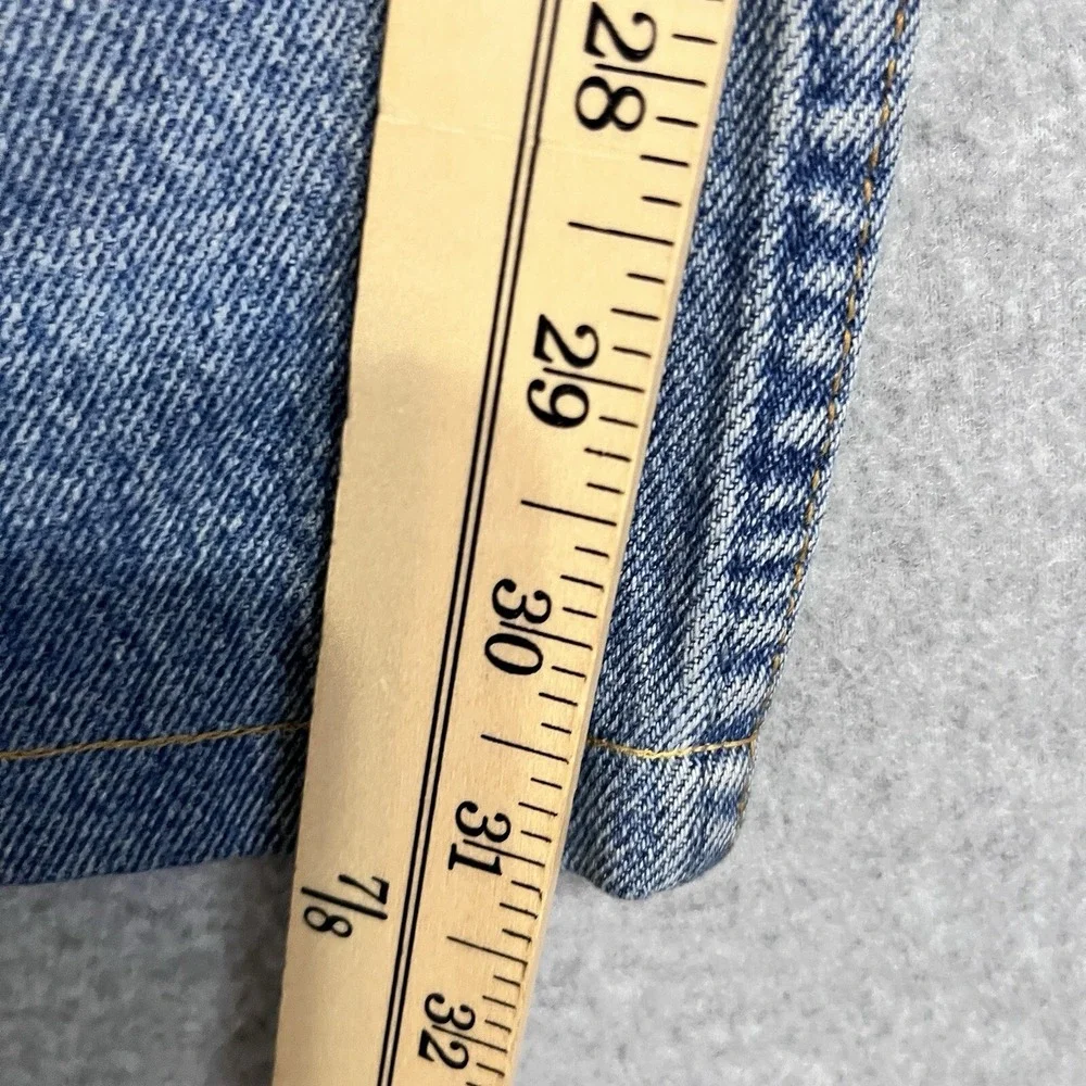 Vintage Levis 550‎ Jeans Mens 36X31 Blue Relaxed Tapered Medium Denim *Hemmed*
